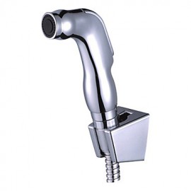 Hand Held Bidet Spray Silver Without Supply Hose And Shower Holder