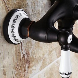 Bathtub Tap - Antique - Handshower Included - Brass (Oil-rubbed Bronze)