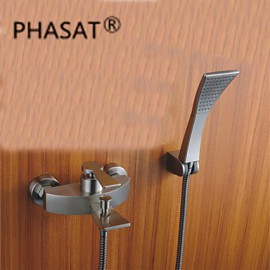Bathtub Tap / Shower Tap - Contemporary - Waterfall - Brass (Chrome)