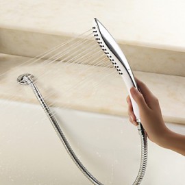 Tub Tap Waterfall / Widespread with Chrome Single Handle Three Holes