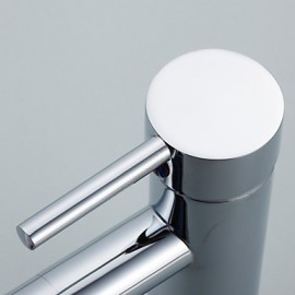 Modern Brass Bidet Tap - Chrome Finish