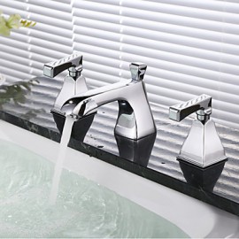 Shower Tap / Bathtub Tap / Bathroom Sink Tap-Contemporary-Waterfall-Brass(Chrome)