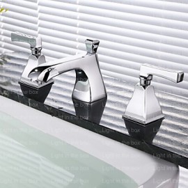 Shower Tap / Bathtub Tap / Bathroom Sink Tap-Contemporary-Waterfall-Brass(Chrome)