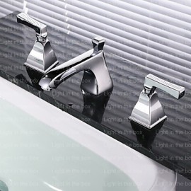 Shower Tap / Bathtub Tap / Bathroom Sink Tap-Contemporary-Waterfall-Brass(Chrome)