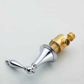 Bathtub Tap - Contemporary - Sidespray / Handshower Included Chrome)