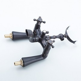 Bathtub Tap - Traditional - Handshower Included - Brass (Oil-rubbed Bronze)