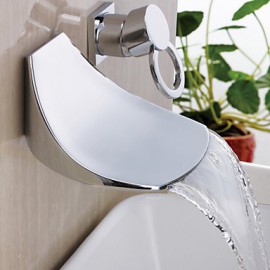 Bathtub Tap - Contemporary - Waterfall - Brass (Chrome)