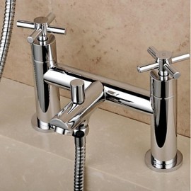 Shower Tap / Bathtub Tap - Contemporary Brass (Chrome)