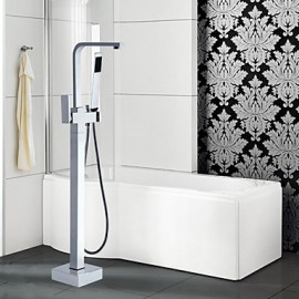 Contemporary - Floor Standing - Brass (Chrome)