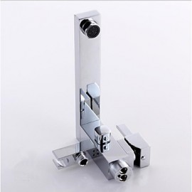 Floor Standing Bathroom Bathtub Tap Bars Chrome Shower Floor Tap Mixer