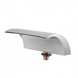 Brass Waterfall Tub Tap with Hand Shower (Three Handles)