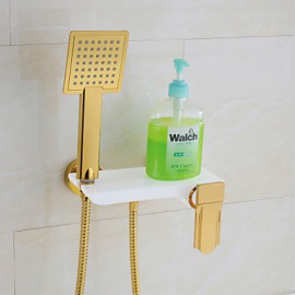 Bathtub Tap Antique Handshower Included Brass Painting