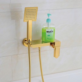 Bathtub Tap Antique Handshower Included Brass Painting