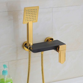 Bathtub Tap Antique Handshower Included Brass Painting
