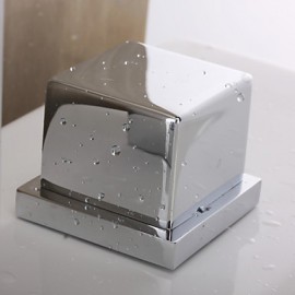 Bathtub Tap - Contemporary - LED / Waterfall - Brass (Chrome)