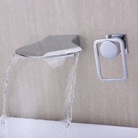 Bathtub Tap - Contemporary - Waterfall - Brass (Chrome)