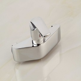 Tub Tap Contemporary Chrome Finish with Handshower