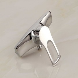 Tub Tap Contemporary Chrome Finish with Handshower