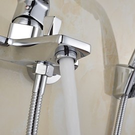 Contemporary  Bathtub Tap / Shower Tap  with Chrome Finish