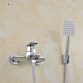 Contemporary  Bathtub Tap / Shower Tap  with Chrome Finish