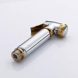 High Quality Brass Chrome Multi Function Sprayer Gun Bathroom Bidet Tap Set