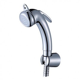 Hand Held Bidet Spray Silver Without Supply Hose And Shower Holder