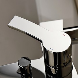 Tub Tap Centerset / Wall Mount with Chrome Single Handle Two Holes