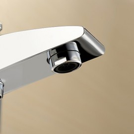 Tub Tap Centerset / Wall Mount with Chrome Single Handle Two Holes