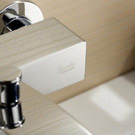 Tub Tap Centerset / Wall Mount with Chrome Single Handle Two Holes