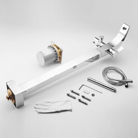 Tub Tap Centerset with Chrome Single Handle One Hole