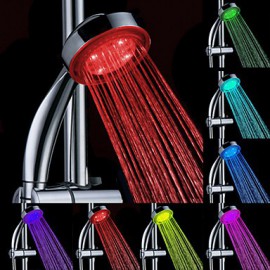 Chrome Finish Multi-color LED Hand Shower