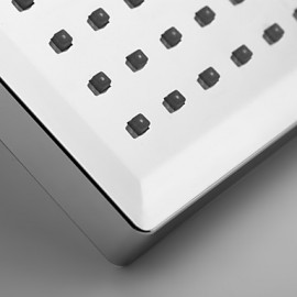 7 Colors Changing LED Contemporary Shower Faucet Head of 8 inch