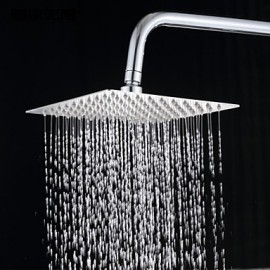 12 Inch 304 Stainless Steel Square Rainfall Shower Head
