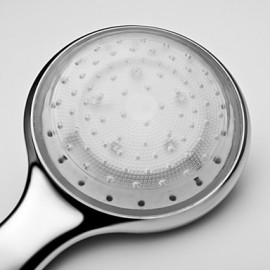 Color Changing LED Chrome Finish Hand Shower - without Shower Holder