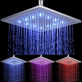 Top Spray Shower Nozzle Color Temperature Control (10 Inch)
