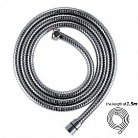 Chrome Plated Bathroom Rainfall Handheld Shower Set Including Hand Shower Hose And Shower Holder