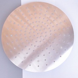 16 inch Stainless Steel Shower Head with Color Changing LED Light