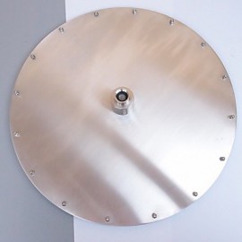 16 inch Stainless Steel Shower Head with Color Changing LED Light