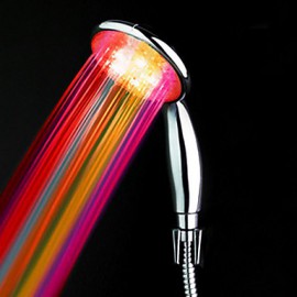 ABS Water Powered Color Changing LED Hand Shower