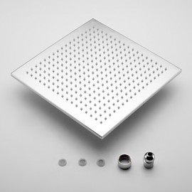 12 inch Brass Shower Head with Color Changing LED Light