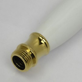 Contemporary Ti-PVD Finish Brass Handled Shower Head