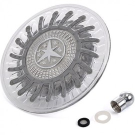 8 Inch A Grade ABS Chrome Finish LED Rain Shower Head Colorful Changing Shower Head