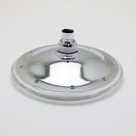 8 Inch A Grade ABS Chrome Finish Round 3 Colors LED Rain Shower Head - Silver