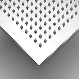 Monochrome LED Shower Nozzle Top Spray Shower Nozzle (Pink)