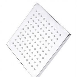 Monochrome LED Shower Nozzle Top Spray Shower Nozzle (Red)