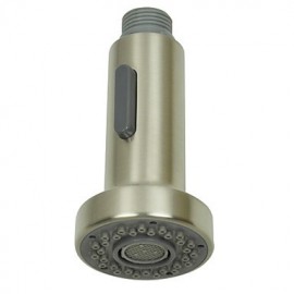 ABS Contemporary Nickel Brushed Finish Circle Handle Shower Head