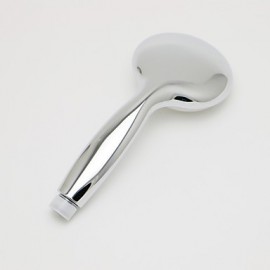 Contemporary A Grade ABS Chrome Finish RGB LED Shower Head - Silver