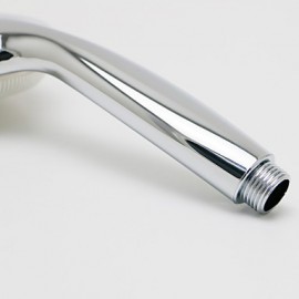 Contemporary A Grade ABS Chrome Finish RGB LED Shower Head - Silver