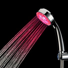 Color Changing LED Hand Shower - Chrome Finish