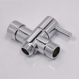 Single Hand Held Bidet Stainless Steel Diaper Sprayer Shattaf Brushed Nickel With 7/8 inch T-Adapter